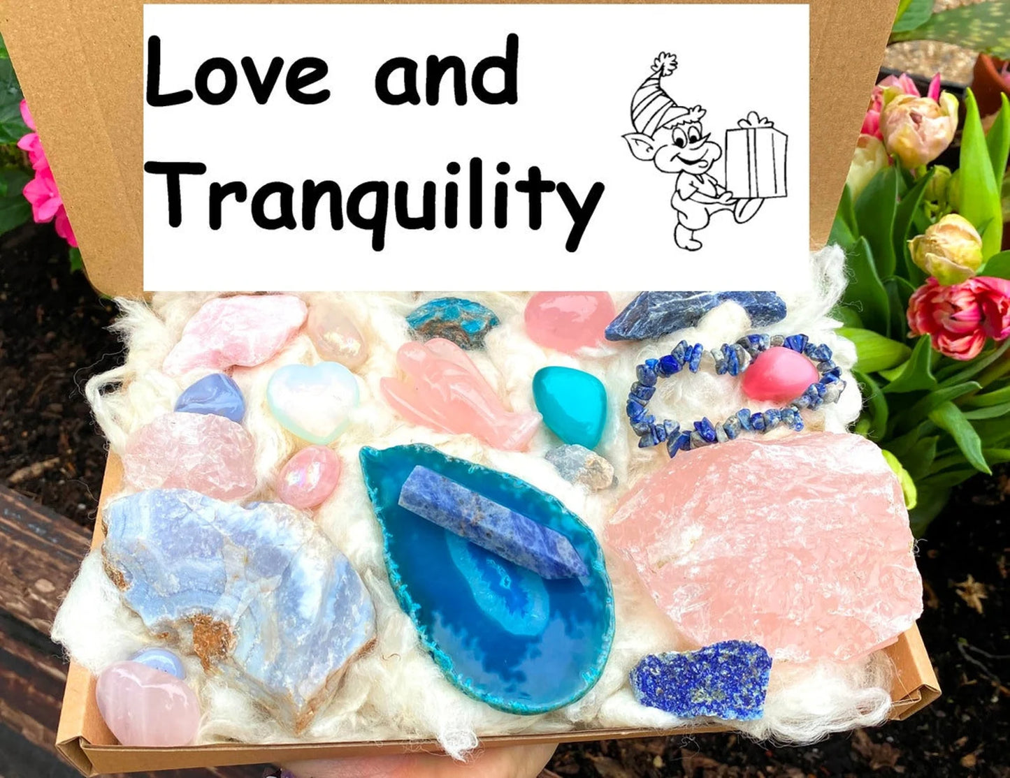 Love & Tranquillity - Crystal Gift Set